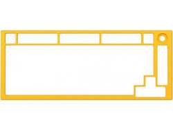 Glorious GMMK Pro Golden Yellow Frames Πληκτρολογίου GATA-1664