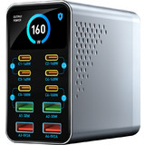 Powertech PT-1687 Βάση Φόρτισης με 4 Θύρες USB-A & 6 Θύρες USB-C 165W Power Delivery
