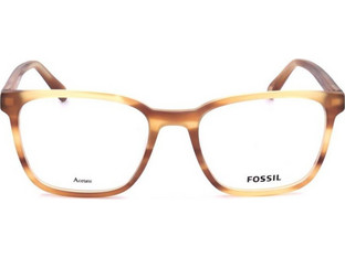 Fossil FOS7115 BAS Γυναικείος Σκελετός Γυαλιών Οράσεως Κοκάλινος Καφέ