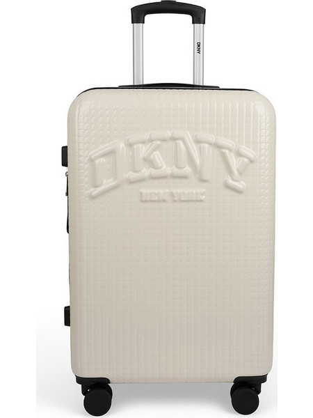 DKNY Hot Town DM418HT6 Βαλίτσα Μεσαία 68x44.5x29cm με 4 Ρόδες Μπεζ