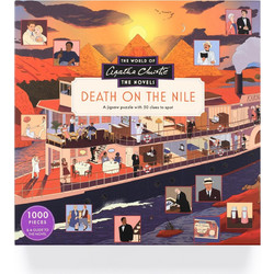Puzzle The World of Agatha Christie Death on the Nile 1000 Κομμάτια