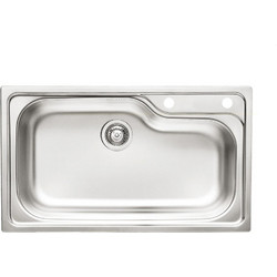 Pyramis Titan Ένθετος Νεροχύτης Inox Σατινέ 86x50cm 100138201