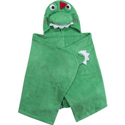 Zoocchini Devin The Dinosaur Παιδικό Πόντσο Θαλάσσης Πράσινο 55x127cm