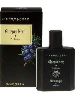L'Erbolario Ginepro Nero Black Juniper Perfume 50ml