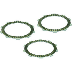 ΣΕΤ ΔΙΣΚΟΙ ΣΥΜΠΛΕΚΤΗ BENELLI BN 251 / TRK 251 / LEONCINO 250 20'-22' ΓΝΗΣΙΟΙ (3 ΤΜΧ)