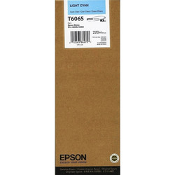 Epson T6065 Light Cyan Μελάνι Εκτυπωτή Inkjet C13T606500