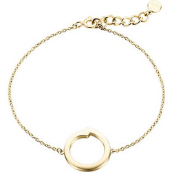 Obaku Γυναικείο Βραχιόλι Αλυσίδα από Ασήμι 925 Επιχρυσωμένο J101BIG-17