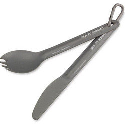 ΜΑΧΑΙΡΟΠΙΡΟΥΝΑ SEA TO SUMMIT Alpha Light Cutlery 2-Piece Set Grey