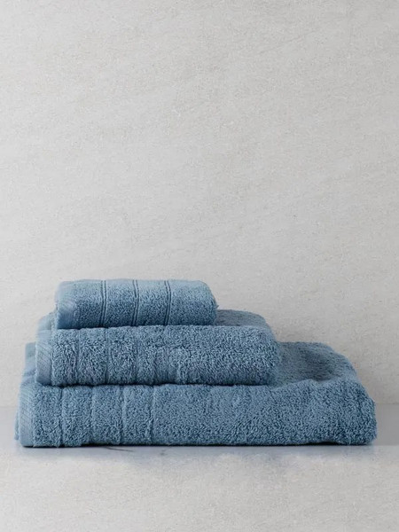 Σετ Πετσέτες 3 Τεμαχίων Anesis Cotton Pennie Aqua