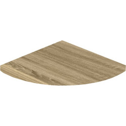 Ράφι Γωνιακό Τοίχου Ξύλινο Sonoma Liberta 30x30x1,8υψ 32-0078
