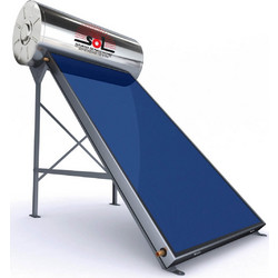SOL-Violaris Ηλιακός Θερμοσίφωνας 200lt 2.5m² Glass/Inox Τριπλής Ενέργειας
