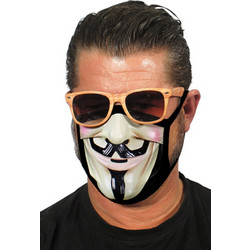 ITATI Υφασμάτινη Μάσκα Anonymous 1τμχ