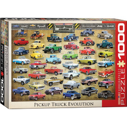 Puzzle Eurographics Pickup Truck Evolution 1000 Κομμάτια