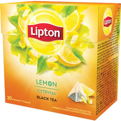 Lipton Black Tea with Lemon 20 Φακελάκια