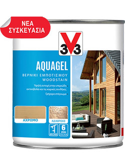 V33 Αquagel Διάφανο 0.75lt