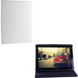 Volte-Tel Leather Book Stand White (Universal 10.2"-13.5")