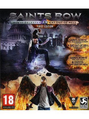 Saints Row IV Gat Out Of Hell First Edition Key PC