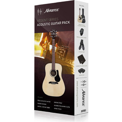 Alvarez Regent RD26S-AGP Natural Satin Bundle