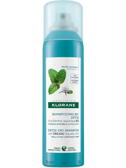 Klorane Aquatic Mint Detox Dry Shampoo 150ml