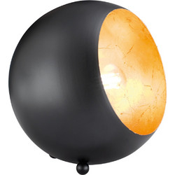 Trio Lighting R50101032 Πορτατίφ E14 Μαύρο Φ15xΥ16cm