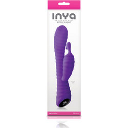 NS Novelties Inya Ripple Rabbit Δονητής Rabbit 21.5cm Μωβ