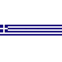 Αυτοκόλλητο Ελληνική Σημαία