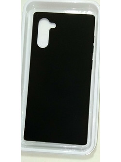 Samsung Silicone Cover Black (Galaxy Note 10)