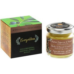 Evergetikon Vanilla Body & Hand Ενυδατική Κρέμα Σώματος 100ml