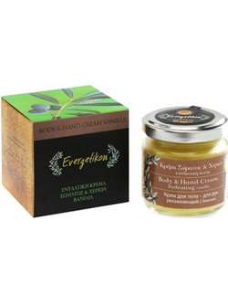 Evergetikon Vanilla Body & Hand Ενυδατική Κρέμα Σώματος 100ml