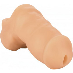 CalExotics Packer Gear Ρεαλιστικό Dildo με Όρχεις 7.5cm Flesh