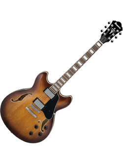 Ibanez AS73 Ηλεκτρική Κιθάρα Semi-Hollow με Μαγνήτες HH & Ταστιέρα Walnut Tobacco Brown