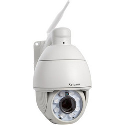 Sricam SP008 CCTV Κάμερα Ασφαλείας Wi-Fi 5MP Αδιάβροχη