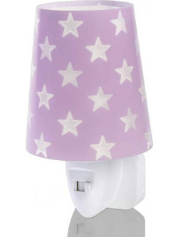 Παιδικό Φωτάκι Νυκτός Ango Stars Lilac 81215 L