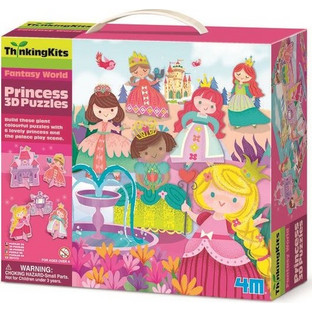 Παιδικό Puzzle 4M 3D Δαπέδου Πριγκίπισσες 6 Κομμάτια