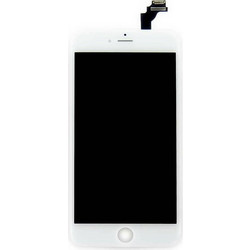 iPhone 6 PLus LCD Οθόνη λευκή με μηχανισμό αφής (Tianma Glass)
