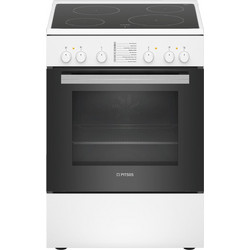 Pitsos Family PHC009120 Κουζίνα Ηλεκτρική 66lt με Κεραμικές Εστίες 60cm
