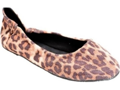 Γυναικείες μπαλαρίνες Footzyfolds Betsy Cheetah