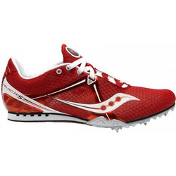 Saucony Velocity 5 Ανδρικά Αθλητικά Παπούτσια Spikes Στίβου Κόκκινα 20188-1-1