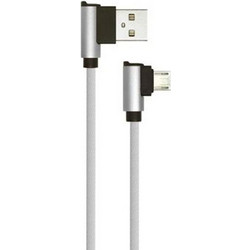 Καλώδιο Φόρτισης και μεταφοράς δεδομένων Diamond Series USB Micro 1m γκρι VT-5361 V-TAC 8636