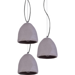 Home Lighting Joy Κρεμαστό Φωτιστικό Οροφής Πολύφωτο Γκρι 77-4146