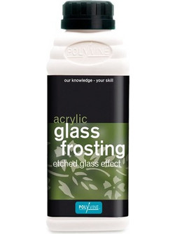 Polyvine Glass Frosting Βερνίκι Επιφάνειας Νερού 0.5lt