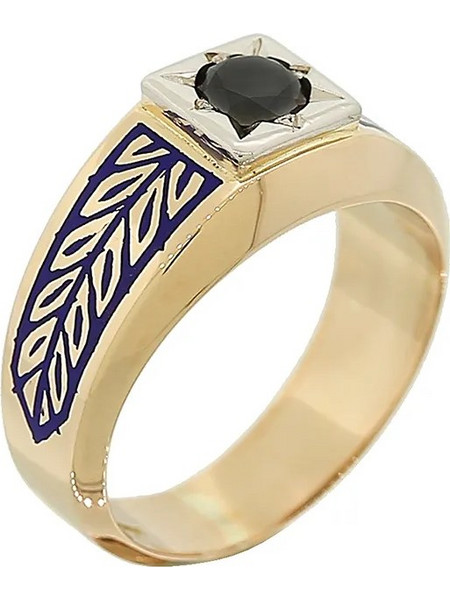 Million Diamonds Ανδρικό Δαχτυλίδι από Χρυσό 18K RA14047