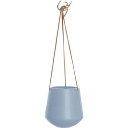 Present Time Κρεμαστό Κασπώ Κεραμικό Sky Blue PT2846LB