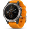 Garmin Fenix 5 Plus Sapphire Titanium / Solar Flare Orange