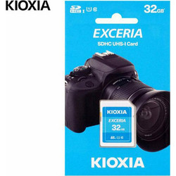 Kioxia Exceria SDHC 32GB Class 10 U1 UHS-I