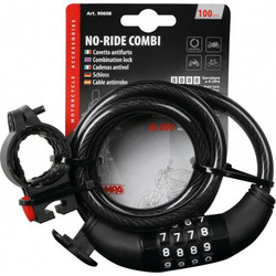 Lampa κλειδαριά κράνους με συνδυασμό No Ride Combi 90608