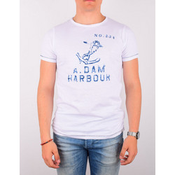 DSTREZZED T-SHIRT ΛΑΙΜΟΚΟΨΗ 100% ΒΑΜΒΑΚΙ ΜΕ ΤΥΠΩΜΕΝΗ ΣΤΑΜΠΑ ΕΜΠΡΟΣ