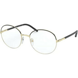 Prada VPR55WV 07I101 Σκελετός Γυαλιών Οράσεως Μεταλλικός Ασημί Μαύρος