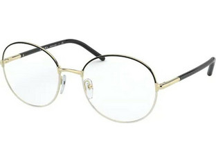 Prada VPR55WV 07I101 Σκελετός Γυαλιών Οράσεως Μεταλλικός Ασημί Μαύρος