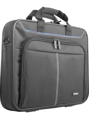 Natec Doberman Τσάντα Laptop Ώμου 15.6" Black
